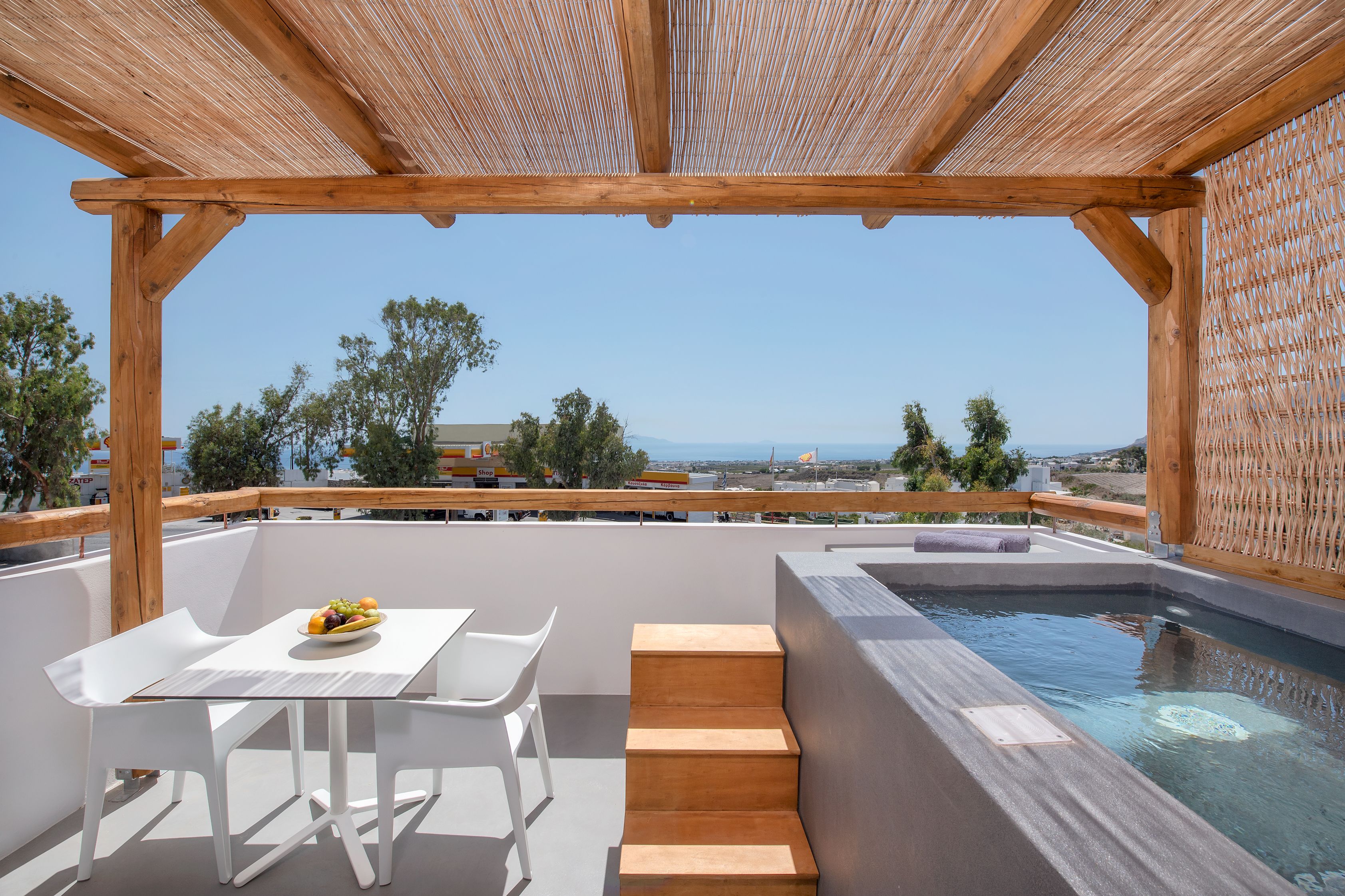 Junior Studio Suite, Hot Tub | Balcony view