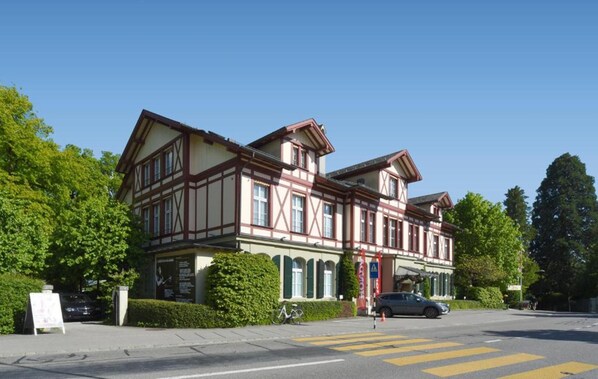 Fachada de la propiedad