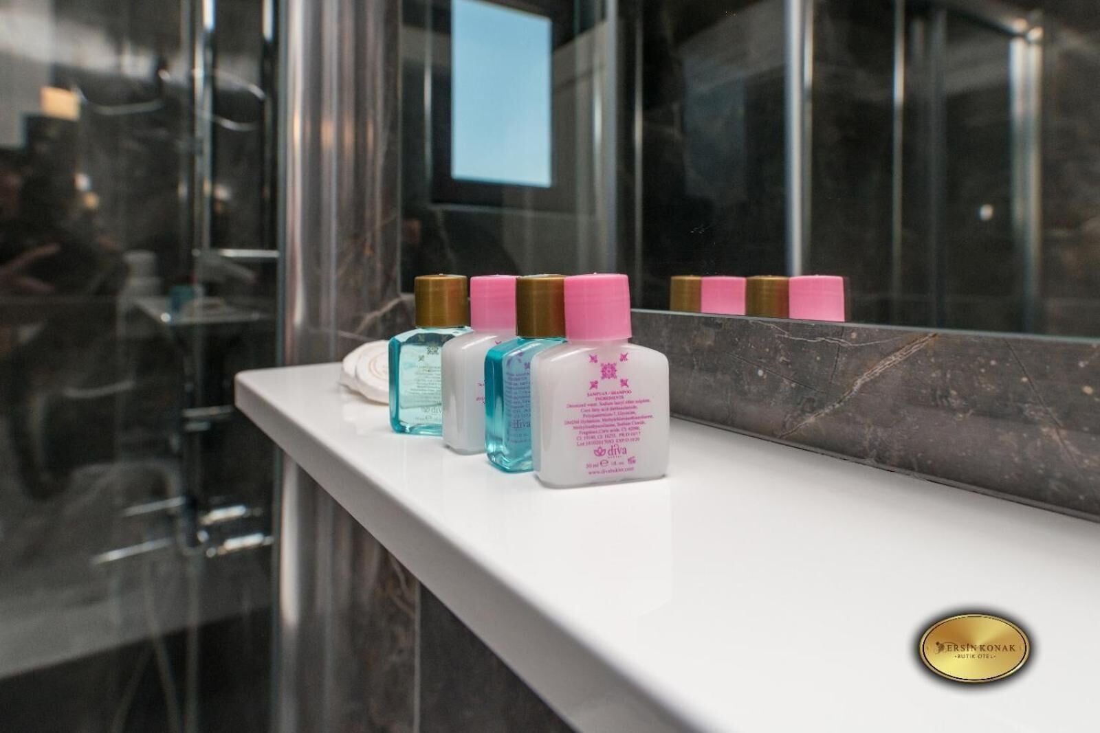 shower, free toiletries, hair dryer, slippers