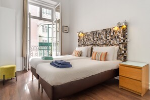 Design Apartment, 3 Bedrooms, Balcony, City View ( CH9 ) | Egyptian cotton sheets, premium bedding, in-room safe - LV Premier Chiado CH (Lisbon)