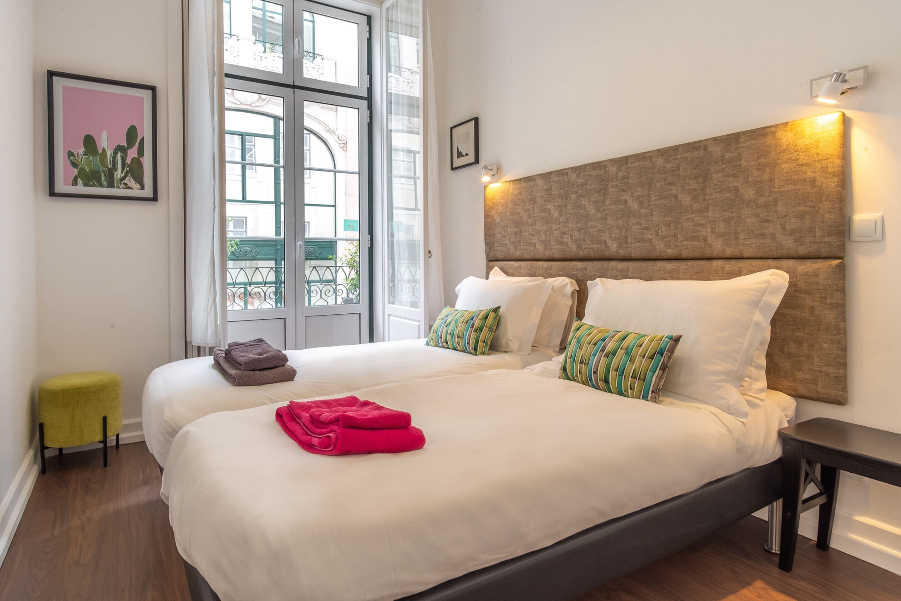 時尚公寓, 3 間臥室, 露台, 城市景 ( CH9 ) | 埃及棉床單、高級寢具、房內夾萬、獨特設計