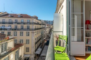 Premier Apartment, 2 Bedrooms, Balcony, City View | Balcony view - LV Premier Baixa PR (Lisbon)