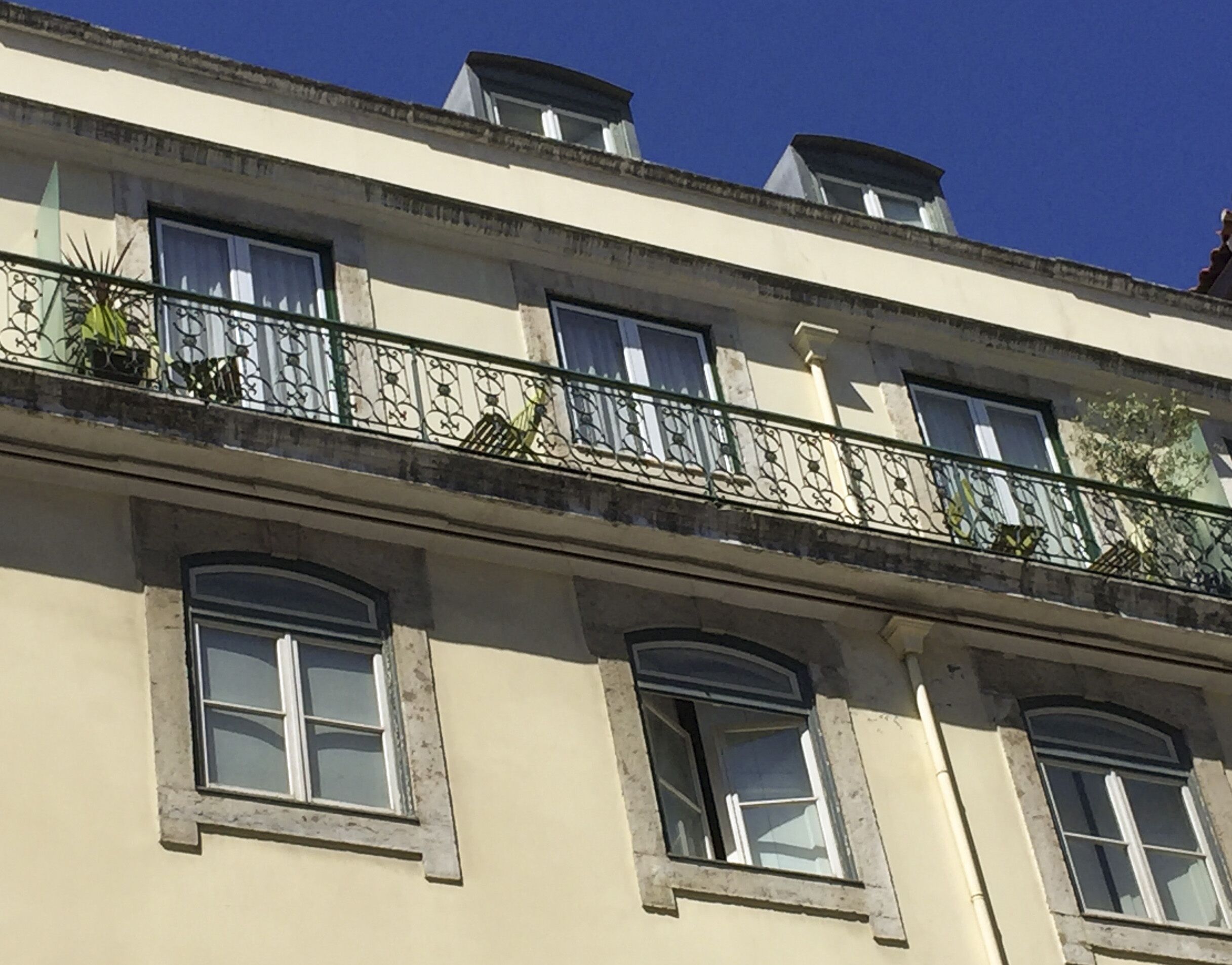 Fassade der Unterkunft