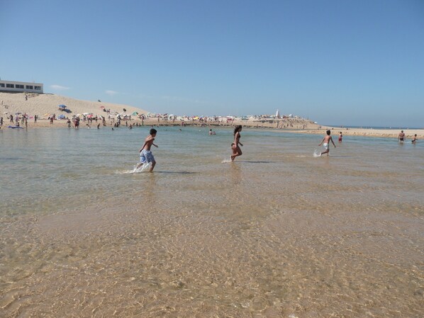 White sand