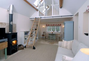 TV, peis og DVD-spiller