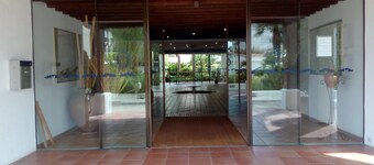 Well equipped apartment. Building with large garden and salt swimming pool, located in a q