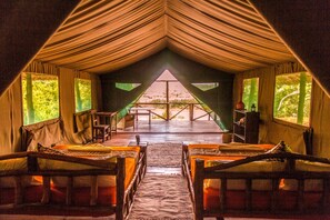 Unclassified image, 4 of 52, button - Selous Butembo Tented Lodge Lotus (Selous Game Reserve)
