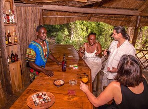 Breakfast, lunch and dinner served - Selous Butembo Tented Lodge Lotus (Selous Game Reserve)