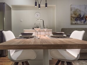 Apartment, City View | In-room dining - Olvios Design Suite (Thessaloniki)