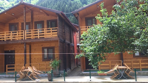 Fassade der Unterkunft