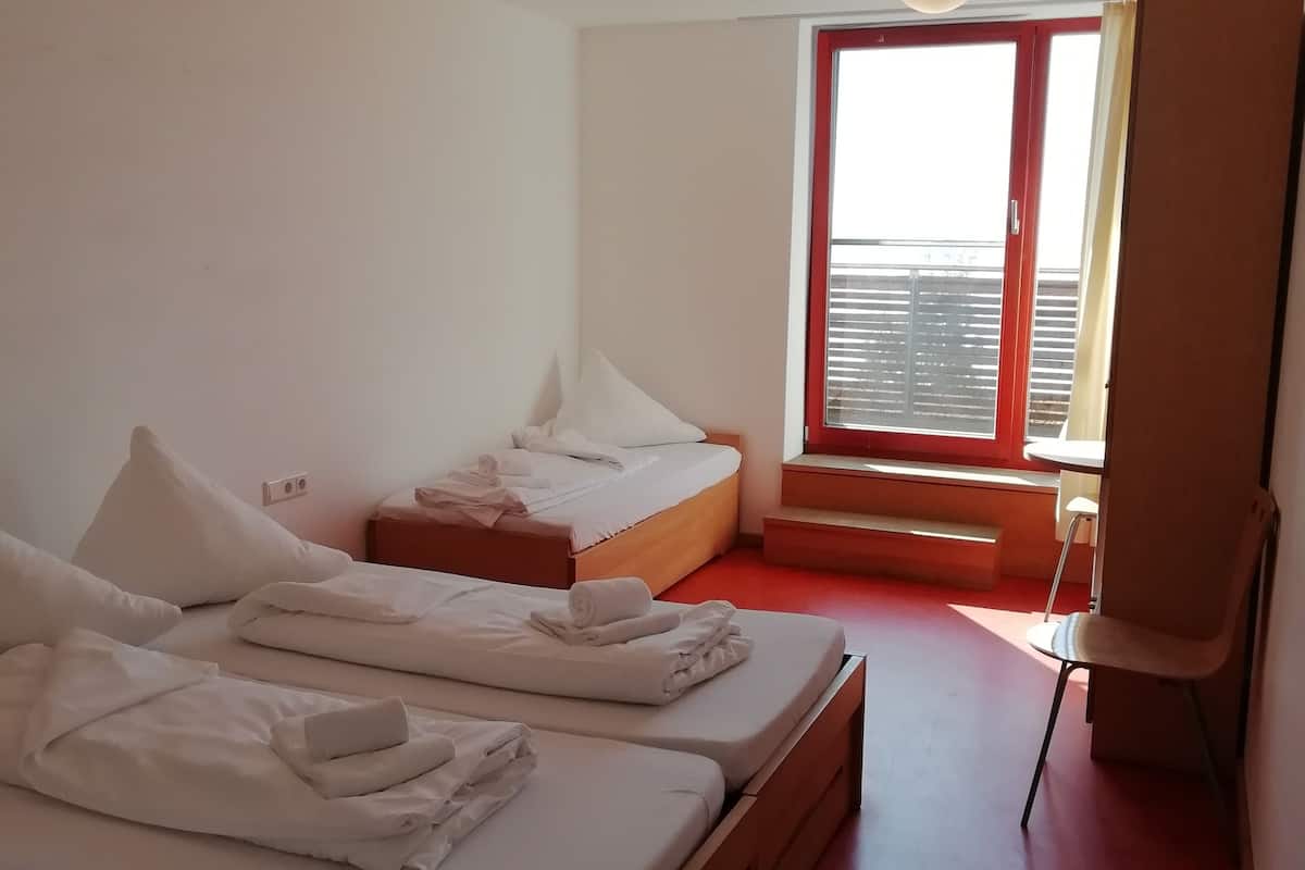 Blackout curtains, free WiFi, individually decorated, bed sheets