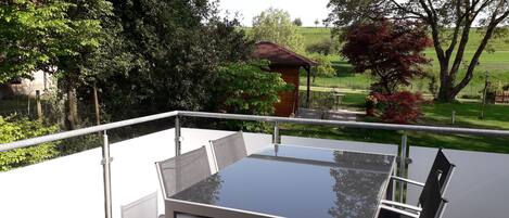 Vue depuis l’hébergement