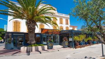 Façade de l’hébergement