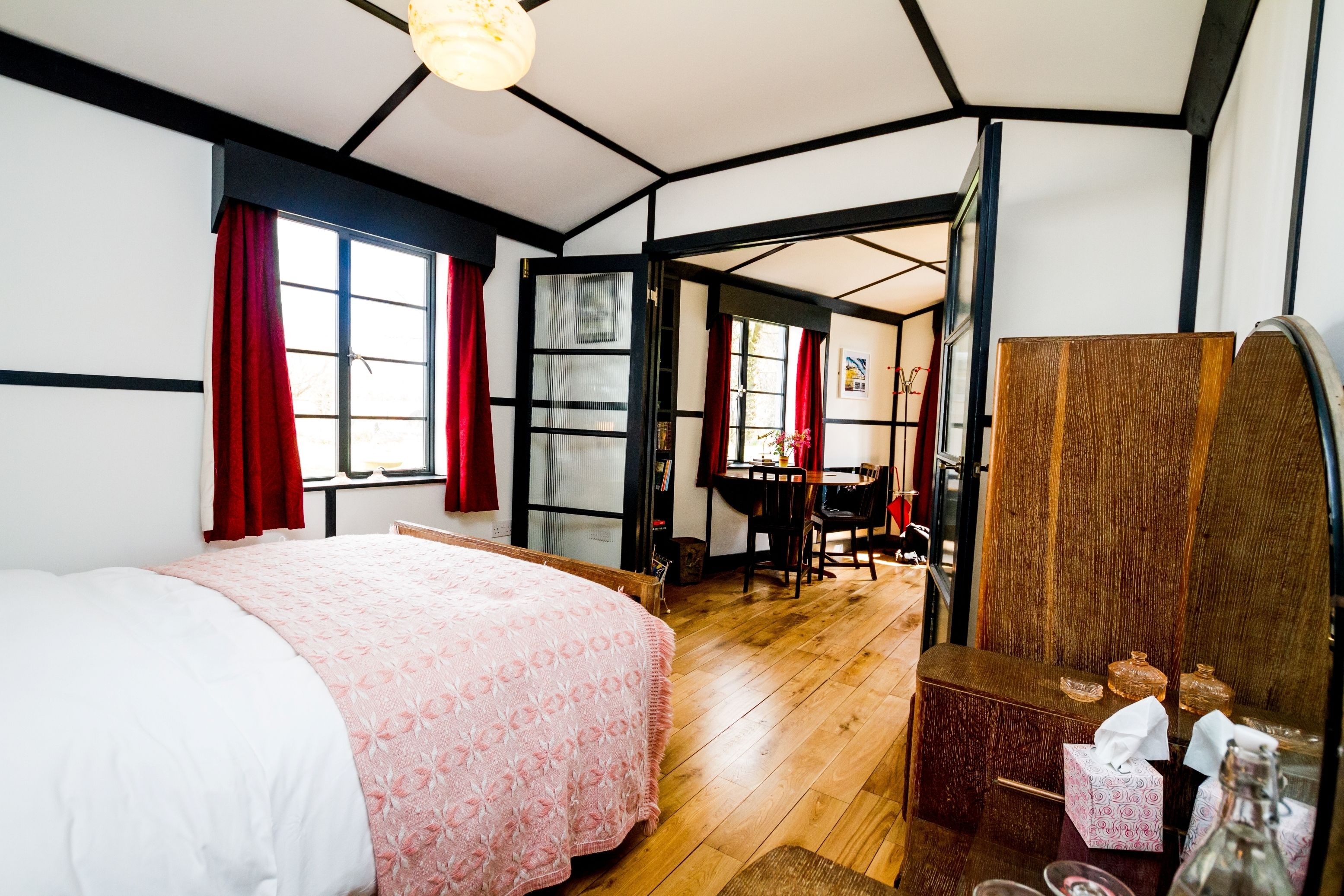 Suite, vue jardin, dans les dépendances (Stirling Suite) | Draps en coton égyptien, literie de qualité supérieure