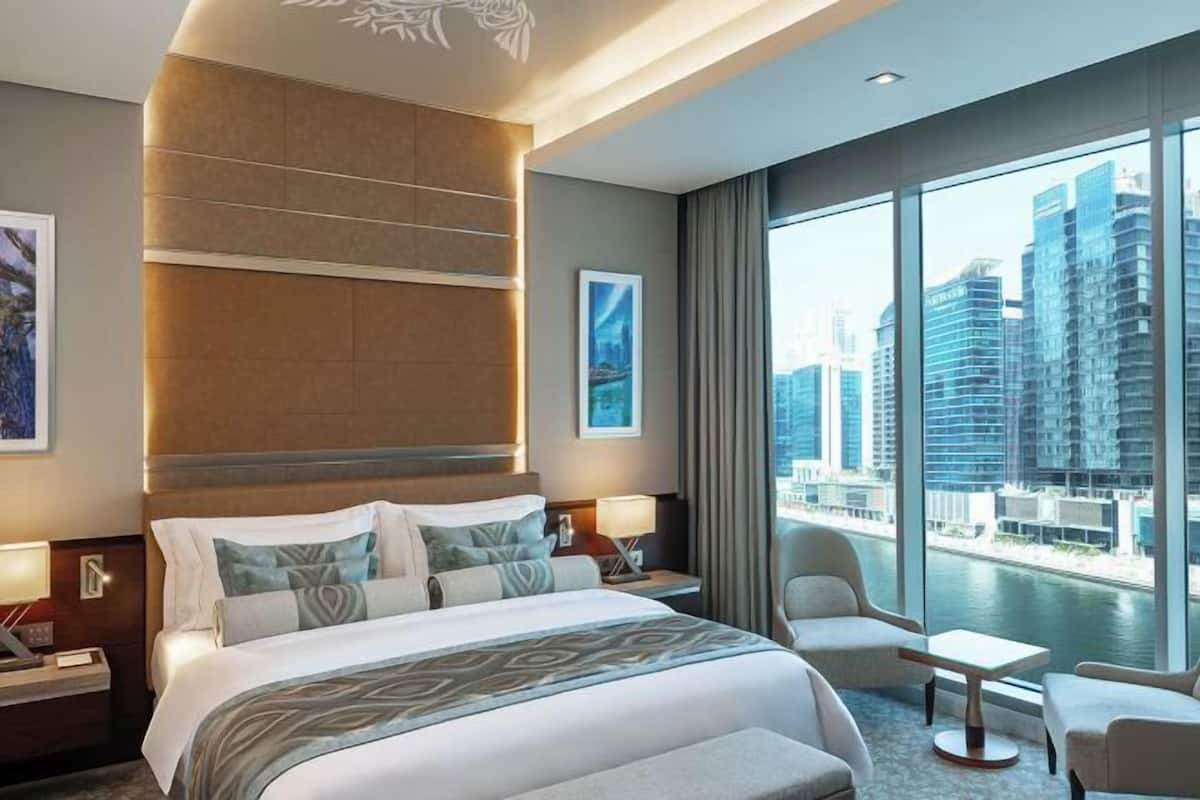 1 chambre, literie de qualité supérieure, couette en duvet d'oie