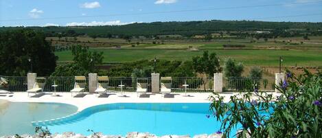 Seasonal outdoor pool
