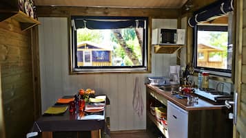 Comfort chalet, 2 slaapkamers | Woonruimte