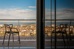 全景套房, 海景 | 阳台