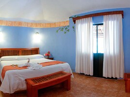 Individually furnished, desk, laptop workspace, blackout drapes