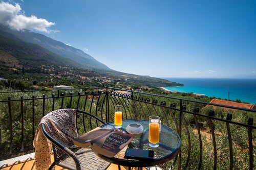 Lourdas atemberaubende Aussicht - Studio Marinos.