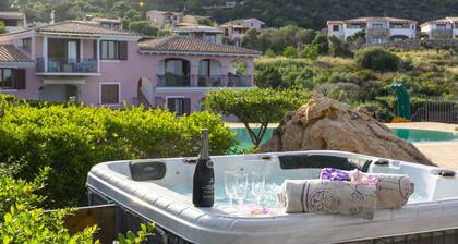 Nr. 5. Fantastische Wohnung mit Pool, Panoramablick, 5 Minuten vom Strand entfernt