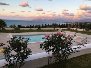 Terrace/patio - Magnificent villa with sea view at 500 meters from the beach (Castellammare del Golfo)