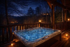 Bain à remous extérieur