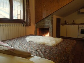 Studio, Bergblick | Babybetten, kostenloses WLAN