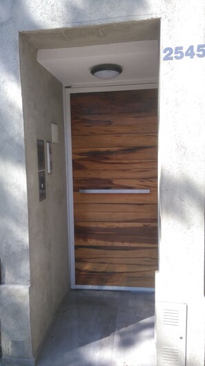 Interior entrance