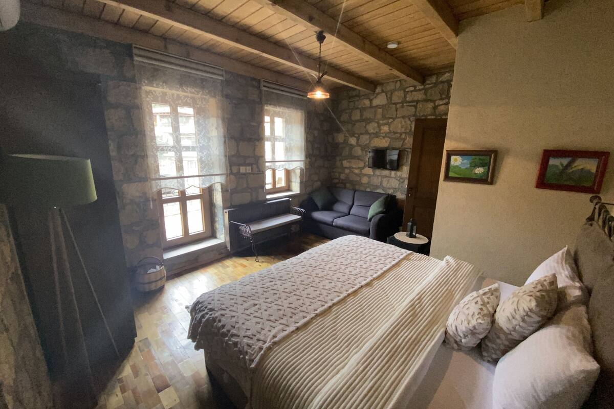 family double room | premium bedding, free minibar items, individually decorated