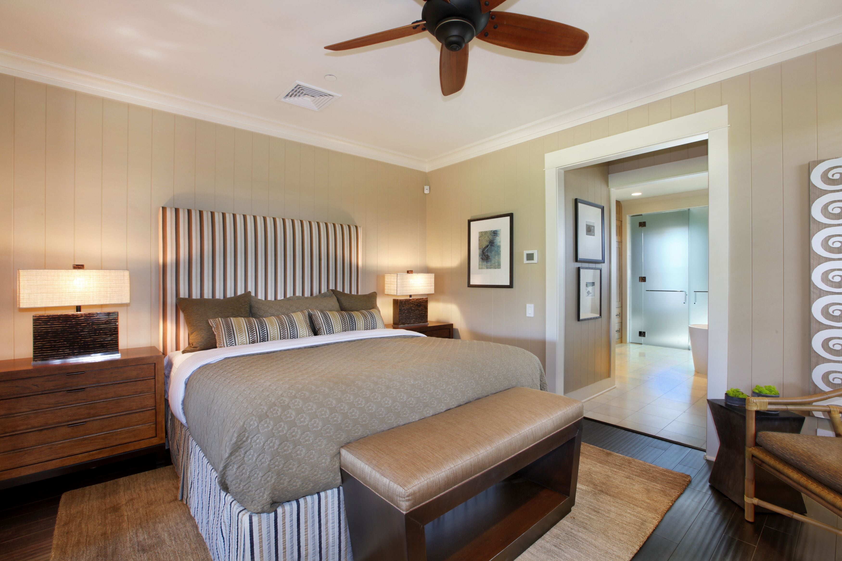 Bungalow, 1 chambre | Draps en coton égyptien, literie de qualité supérieure, surmatelas