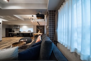 Theater Luxury Room, Non Smoking | Living area | Flat-screen TV - Sapporo Stay Nakajima Park (Sapporo)
