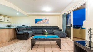 Apartment, 2 Bedrooms, Ocean View | Living room - Views From Golden Orchid - Airlie Beach (Airlie Beach)