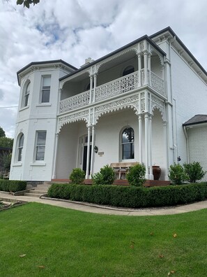 Fassade der Unterkunft