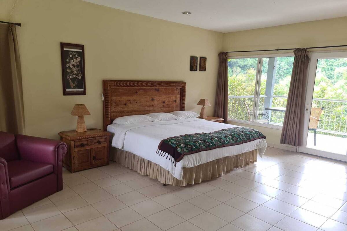 Zimmer, 1 King-Bett, Balkon | Bettwäsche