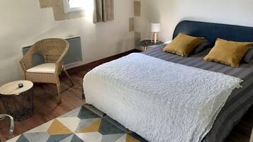 1 makuuhuone, silitysrauta/-lauta, vauvan matkasänky, ilmainen Wi-Fi