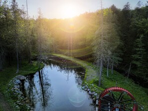 Enceinte de l’hébergement