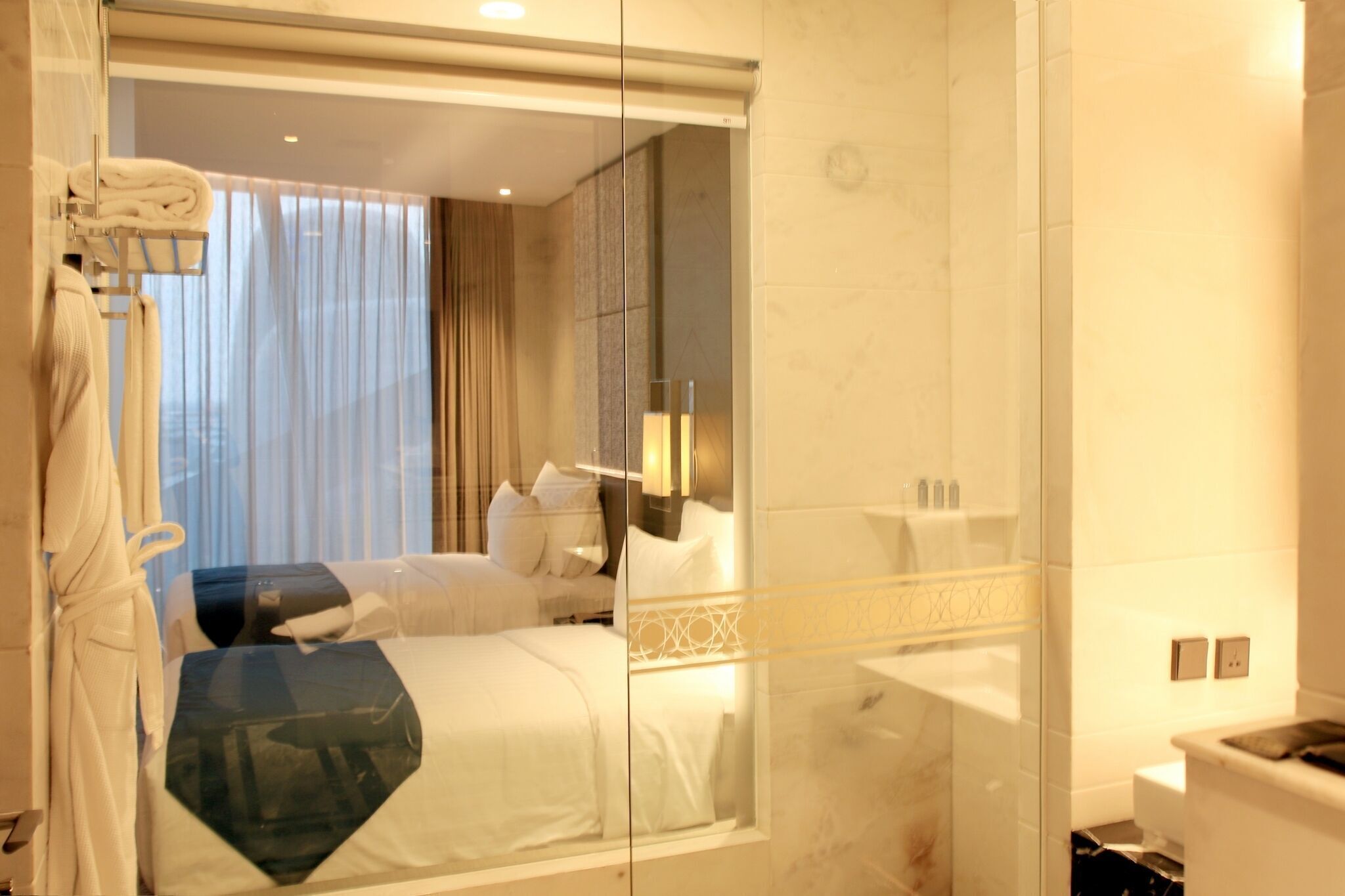 Minibar, in-room safe, desk, laptop workspace