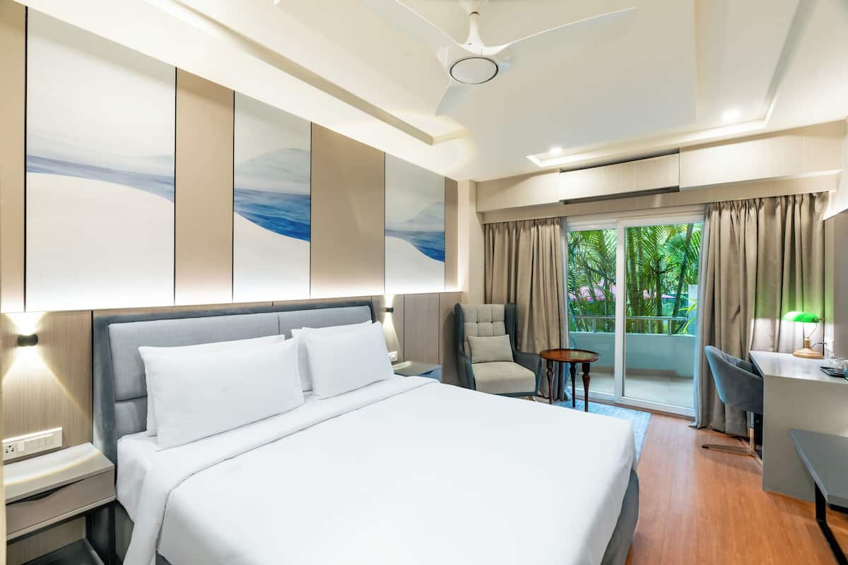 1 bilik tidur, cadar kapas Mesir, peralatan tempat tidur premium