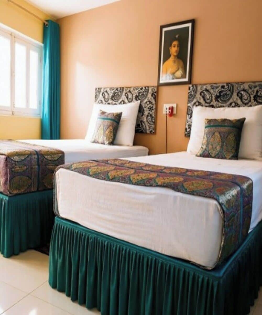 Deluxe Double or Twin Room, Garden View | In-room safe, individually decorated, individually furnished