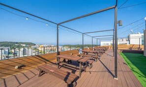 Terrasse sur le toit