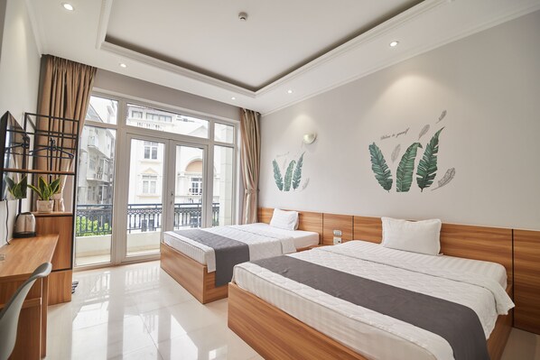 Deluxe Twin Room - Bin Bin Hotel 2 - Near Him Lam D7 (Ho Chi Minh City)
