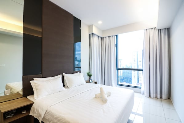 Basic Apartment, 1 King Bed | View from room - Victoria Home Robertson (Kuala Lumpur)