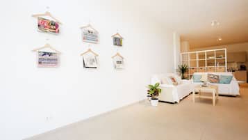 Sala de estar en el lobby