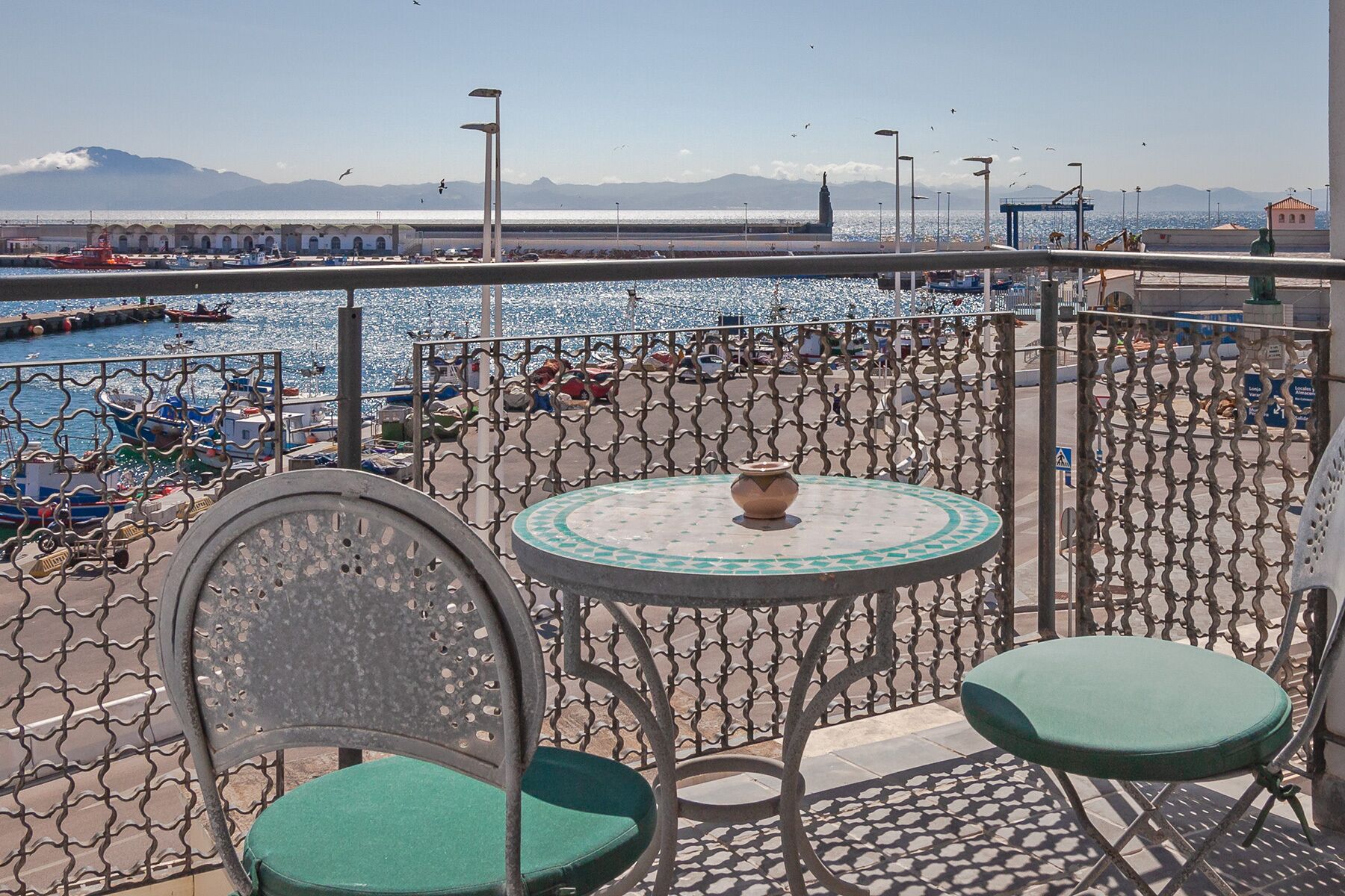 Junior suite, uitzicht op zee | Terras