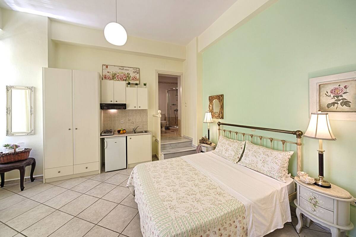 Superior Studio, Sea View | Living area | Flat-screen TV