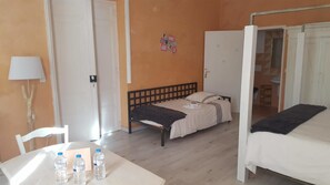 Individually decorated, individually furnished, iron/ironing board