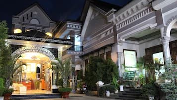 Front of property – evening/night