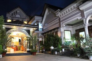 Front of property - evening/night - Xuan Mai Villa (Duc Trong)