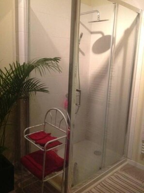 Shower, free toiletries, hair dryer, bathrobes - Maison Le Trèfle (Chef-Boutonne)